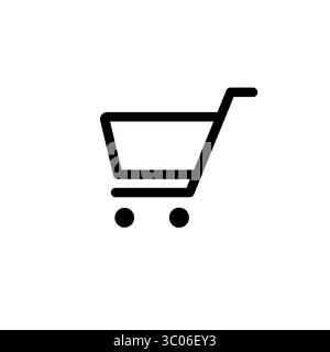 Icon Interface user Website Cart Button Vector Outline style Stock Vector