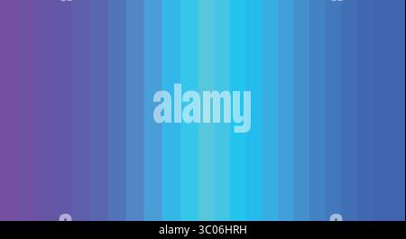 Vertical Gradient Stripes – Cool-Toned Abstract Background in Blue, Purple, and Cyan Stock Vector