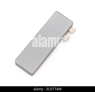 Compact charging device for various electronics Stock Photo