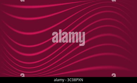 abstract maroon pink wavy background Stock Vector