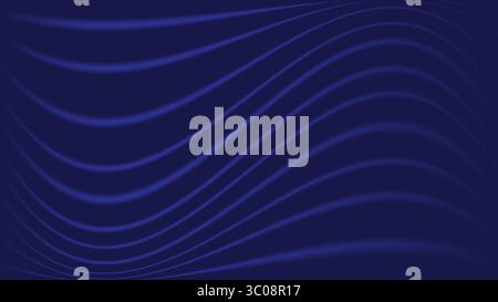abstract navy blue wavy background Stock Vector