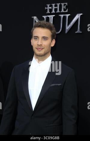LOS ANGELES - SEP 4: Jonas Bloquet at the The Nun World Premiere at the
