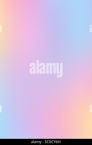 Dreamy and smooth gradient in soft pink, purple, and light blue hues, ideal for websites, print, and creative design work. Stock Vector
