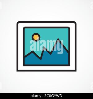 Image Recognition icon – AI Visual Detection System, Vector sign. Symbol, logo illustration. Vector graphics for Presentation and other Stock Vector