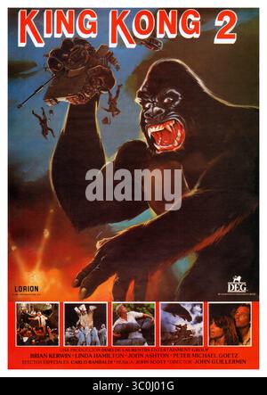 GORILLA, KING KONG LIVES, 1986 Stock Photo - Alamy