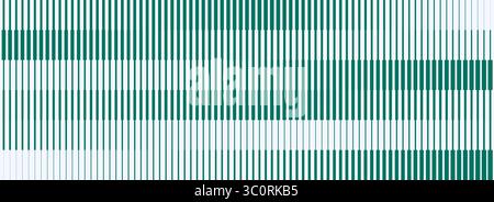 Striped halftone gradient texture. Fading line gradation background. Repeating strip pattern backdrop. Green parallel lines wallpaper. Vector halfton patern overlay. Doppler effect concept Stock Vector
