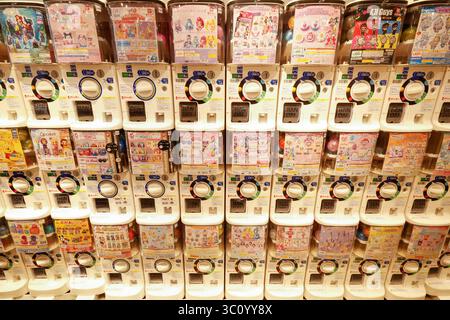 CAPSULE TOY SHOP SHIBUYA TOKYO Stock Photo