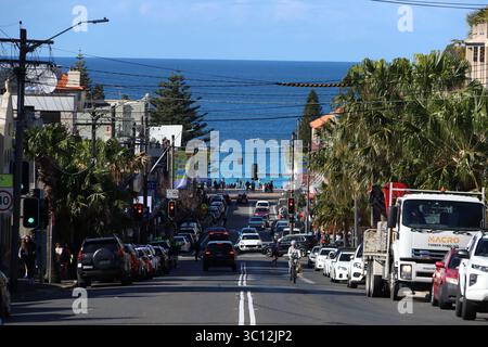 coogee beach in sydneys eastern suburbs australia Stock Photo