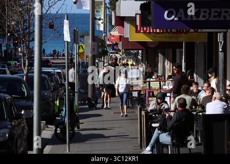 coogee beach in sydneys eastern suburbs australia Stock Photo