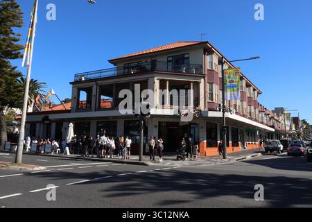 coogee beach in sydneys eastern suburbs australia Stock Photo