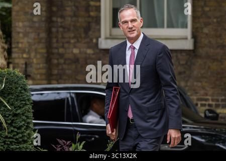 Downing Street, London, UK. 22nd July 2025.  Peter Kyle, Secretary of State for Science, Innovation and Technology, attends the weekly Cabinet Meeting at 10 Downing Street. Credit: Amanda Rose/Alamy Live News Stock Photo
