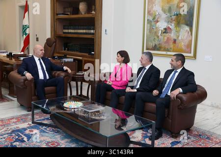 Lebanese President Aoun meets former minister Elias Murr Lebanese ...