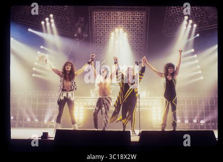 Ozzy Osbourne performing live at the Long Beach Arena in Long