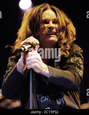 Ozzy Osbourne performs live at Voodoo Music Experience held