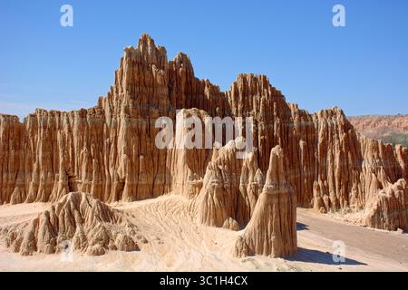 Cathedral Gorge State Park, Nevada USA Stock Photo