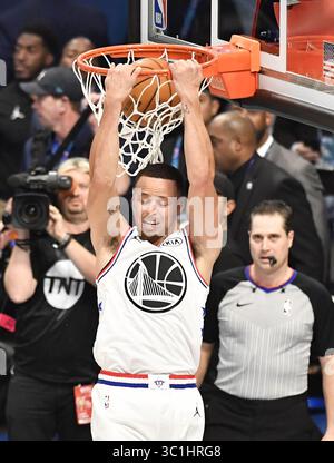 curry dunk all star game