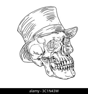 Zombie head or face ink sketch. Walking dead hand drawing vector ...