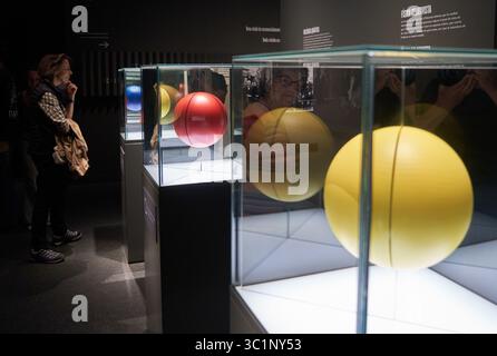Uncertain Times, Germany Between the Wars, The Weimar Republic, Exposition, CaixaForum, Barcelona, Spain. Stock Photo