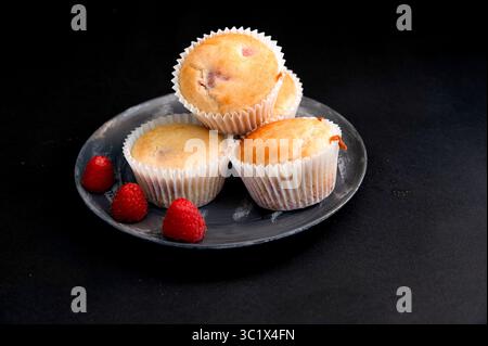 Individual gluten free muffins Stock Photo