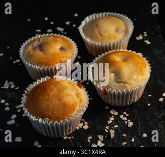 Individual gluten free muffins Stock Photo