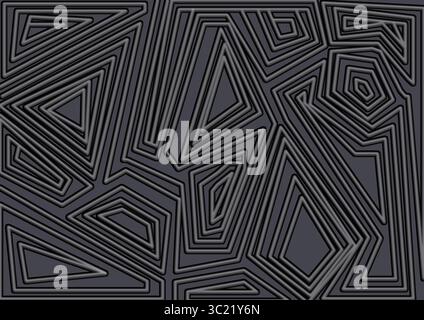 Grey lines on a grey background. Meant as a grey background. Stock Vector