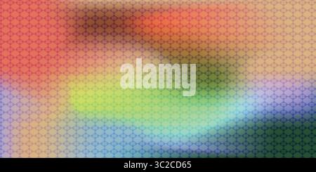 Rainbow gradient geometric pattern background abstract Stock Vector