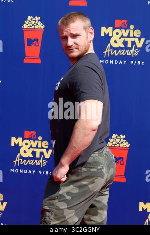 LOS ANGELES - JUN 15: Wes Bergmann at the 2019 MTV Movie & TV Awards at