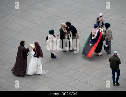 Birmingham City University graduation day, Birmingham, UK Stock Photo