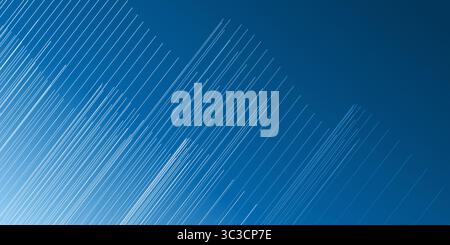 A sleek dark blue abstract background with wavy lines and smooth gradients. The dynamic design and subtle transitions create a visually appealing and Stock Vector