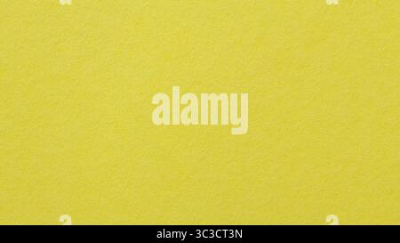 Yellow Paper Texture with Fibrous Surface for Bright Background Stock Photo