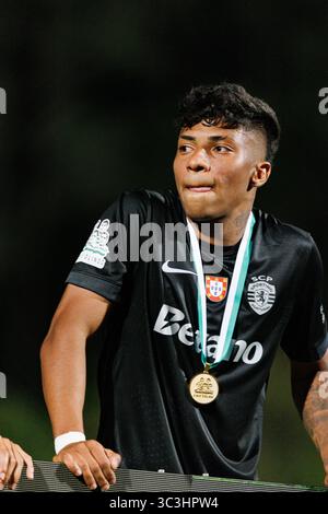 Alisson Santos of Sporting CP seen in action during UEFA Champions ...