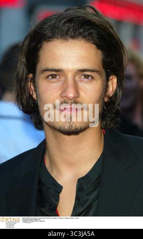 Orlando Bloom arriving at the European Premiere of Kingdom