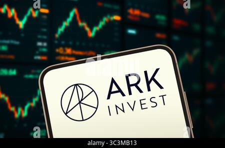 Ark Invest - Disruptive Innovation Driving the Future of Investing Stock Photo