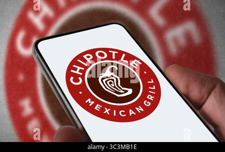 Chipotle Mexican Grill Stock Photo