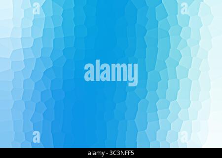Blue and white gradient background with large square texture. Stock Photo