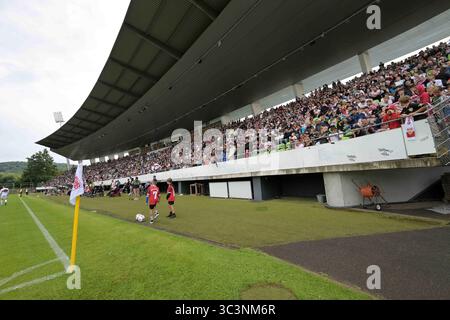 Reutlingen, Deutschland. 26th July, 2025. Jamie Leweling (VfB Stuttgart