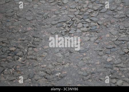 Black asphalt road texture background top view  Stock Photo