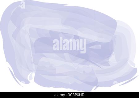 Abstract watercolor washes in shades of blue create a modern artistic design element Stock Vector