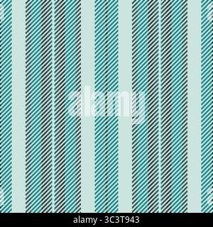 Retroinspired striped pattern. Vertical lines in cool tones create a vintage fabric effect. Use for backgrounds, textiles, and designs needing a class Stock Vector