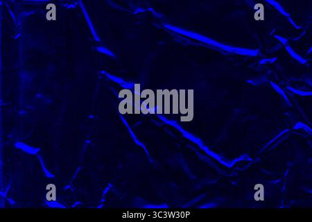 Close up vector on a plastic transparent cellophane bag on white background. The texture looks blank and shiny. Vector illustration Stock Vector