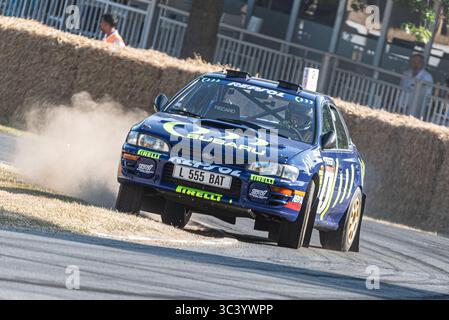 【希少】マクレー　555スバル ワールドラリー ジャケット　WRC subaru スバル - スバル SUBARU WRC STi 公式 555 ジャケット ブルゾン