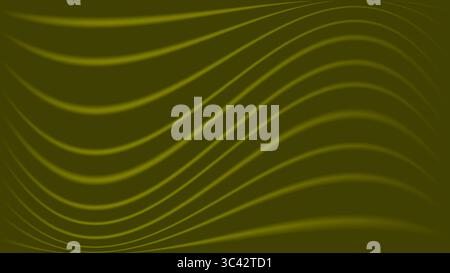 Abstract olive green wave background Stock Vector