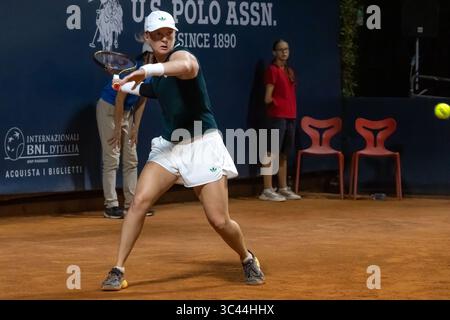 Palermo, Italy. 25th July, 2025. 7/25/2025 Palermo Ladies Open 2025: Francesca Jones beats Panna Udvardy 6-2 6-3 in Palermo. Francesca Jones in action in Palermo. (Photo by Antonio Melita/Pacific Press/Sipa USA) Credit: Sipa USA/Alamy Live News Stock Photo