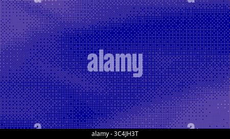 Colorful glitch bitmap texture. Pixelated art with dither effect in Y2K style. Vector abstract halftone design Stock Vector