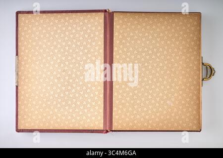 Antique and vintage Art Deco Photobook sheets Stock Photo