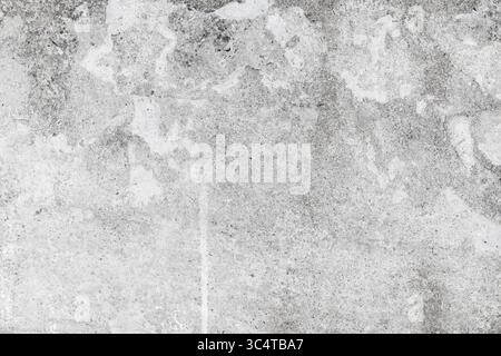 Grungy white concrete wall, front view, abstract background photo texture Stock Photo