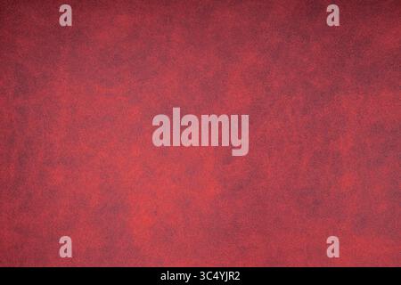 Red Marbled Leather Texture Background Stock Photo