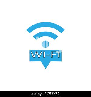Wi Fi icon. Wireless signal symbol. Connectivity network sign. Vector internet illustration. Stock Vector
