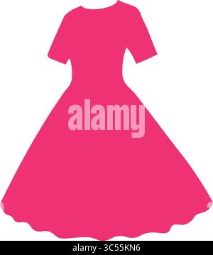 Dress Icon Stock Vector