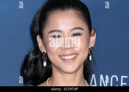 LOS ANGELES - JUL 26: Leah Lewis, Sam Waterston at the 18th Annual